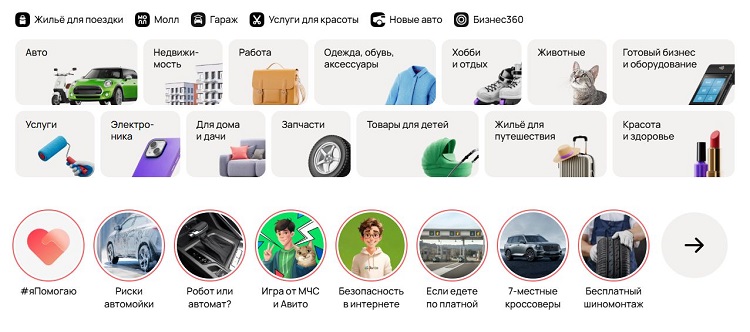 Категории сайта